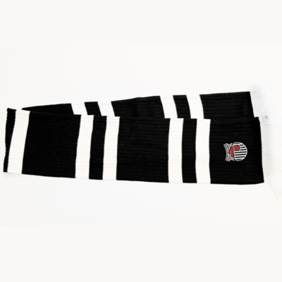 24/25 Ribbed Embroidered Bar Scarf