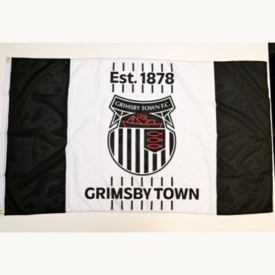 Crest and Striped Flag